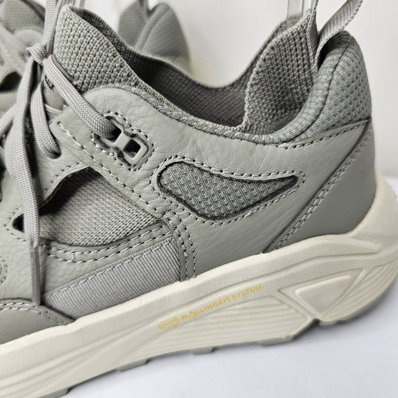 BrandBlack Aura 130 Leather & Mesh Sneaker In Grey Size 8 Vibram Sole main image 7